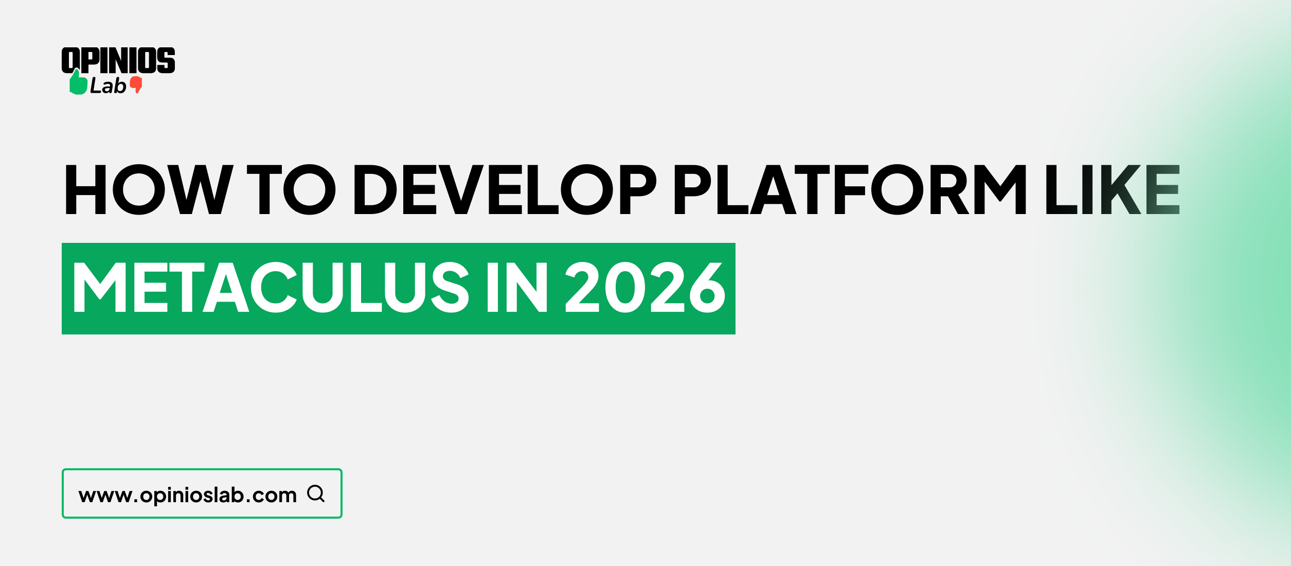 Develop Platform like Metaculus Develop Platform like Metaculus